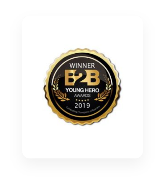 B2B Young Hero Awards 2019 Winner