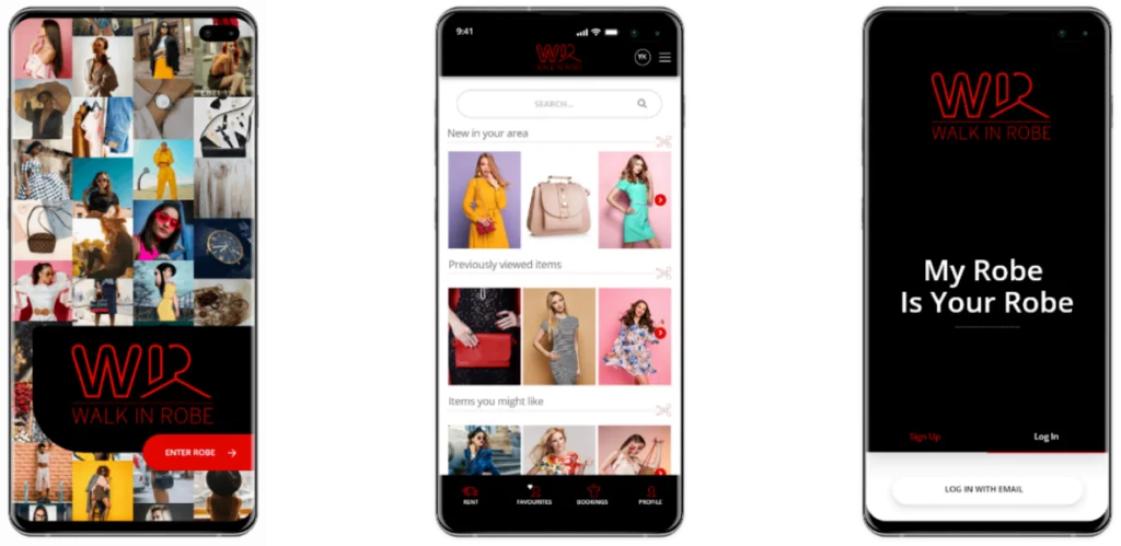 walk in robe app