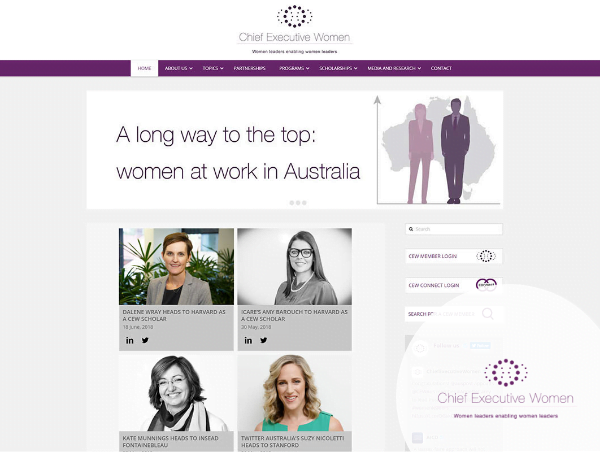 Chief executive women
