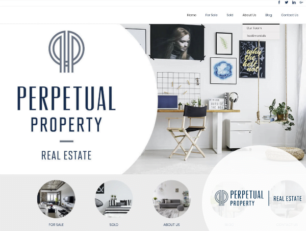 Perpetual property web view