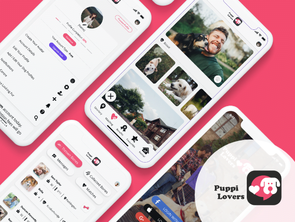 Puppi lovers mobile view