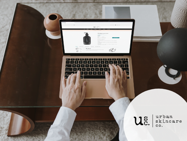 graphic designer in sydney for urban skincare